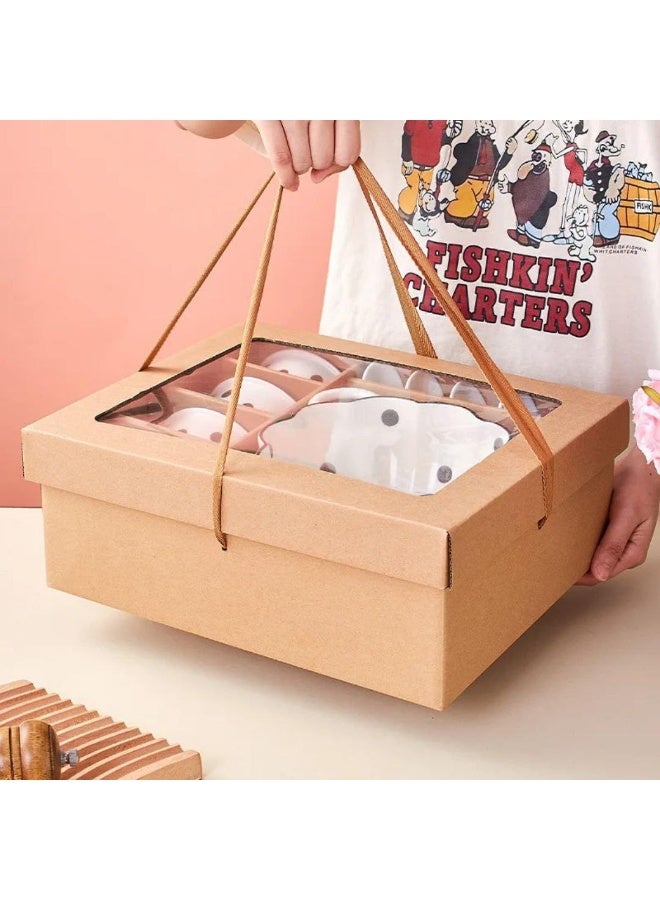 Luxury Polka Dot Porcelain Serving Set – 5 Pieces + 4 Spoons - Image 4