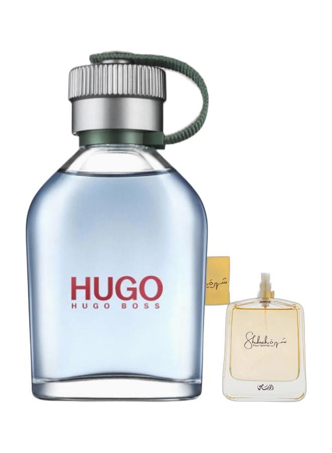 Hugo Boss Men & Shuhrah Women Combo (75ml + 90ml) - Image 1
