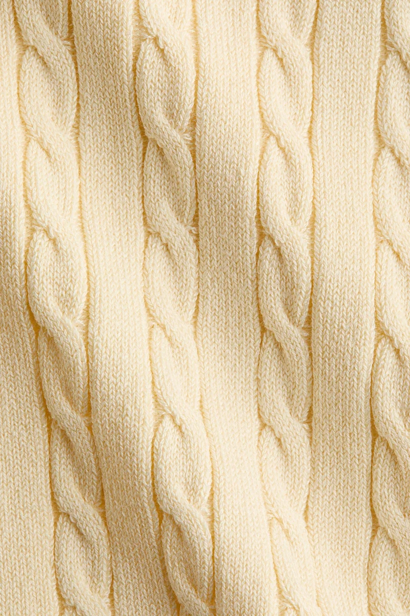 اتش اند ام كارديغان محبوك بنمط الحبال