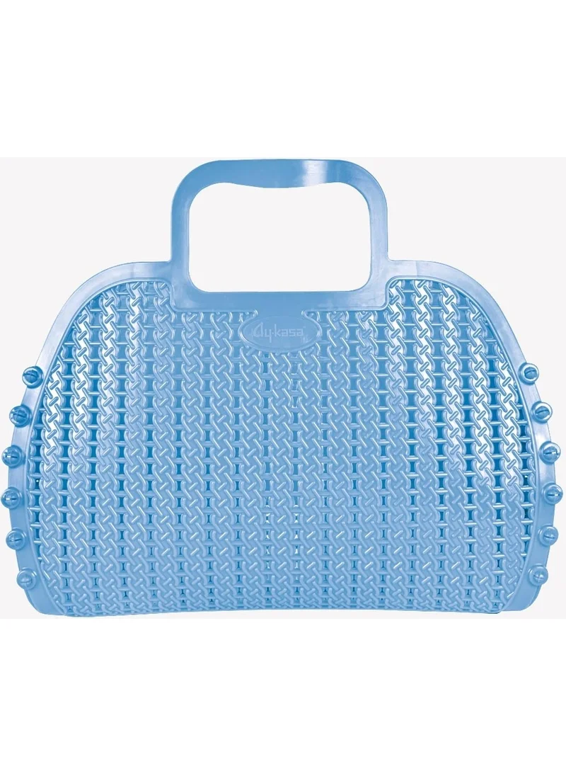 Ayyıldız Aykasa 221026 Baby Blue Foldable Beach Bag