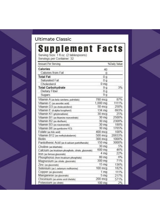 youngevity يوجيفيتي كلاسيك 90 باك فيتامينات متعددة متقدمة - 90+ فيتامينات، معادن، أحماض أمينية، أحماض دهنية - مشتقة من النباتات - عالية الامتصاص - (إمداد لمدة 30 يوم)  - Image 2