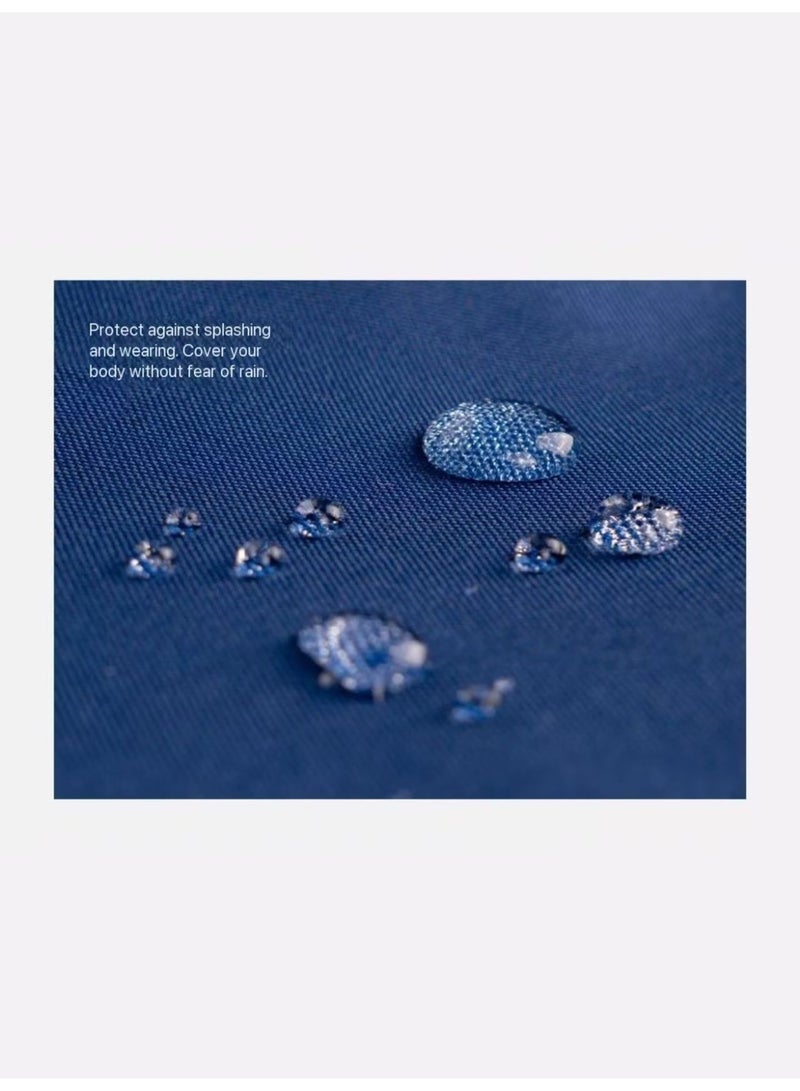 vivoLife Lightweight Large-Capacity Waterproof Backpack - Deep Blue | Multi-functional Commuting & Travel Backpack with 16-inch Laptop Compartment, Hidden Phone Pocket, and Adjustable Shoulder Straps - Image 5