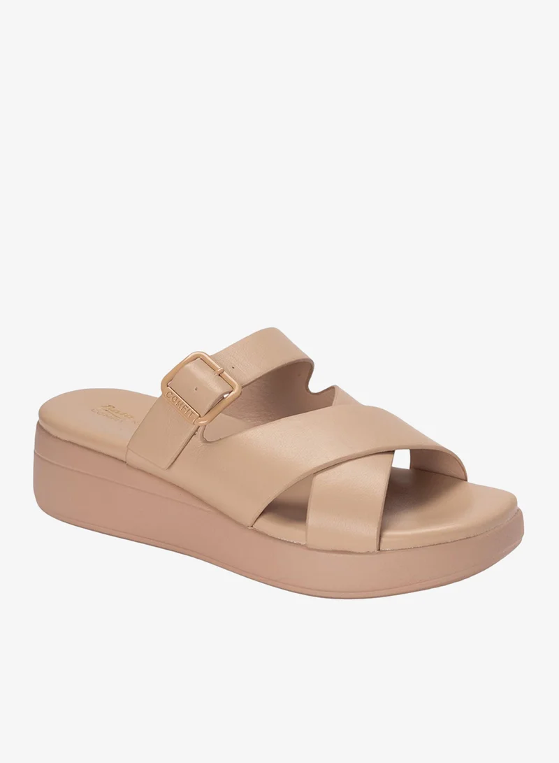 Bata Comfit Platform Slide Sandals
