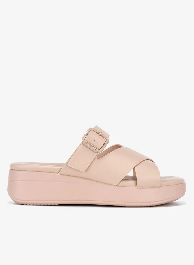 Bata Comfit Platform Slide Sandals