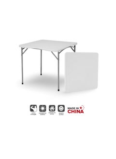 SunBoat Commerce 5-piece space saving folding furniture set - 88cm table with 4 chairs  - Image 4