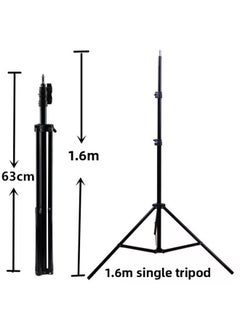 General 12 Inch Mobile Phone Live S31 Fill Light 30cm Ring LED Beauty Selfie Light Mobile Phone Fill Light Photography Bracket-Color:1.6 M Tripod  - Image 5