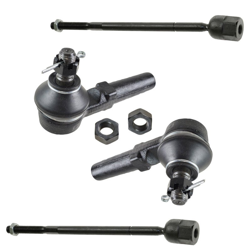 TRQ Front Tie Rod Set Compatible with 19932002 Mercury Villager Nissan Quest