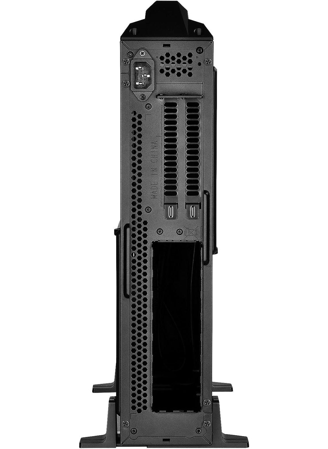 SilverStone SilverStone Technology ML08BH MiniITX Slim Small Form Factor Computer Case with Handle ML08BHx  - Image 4