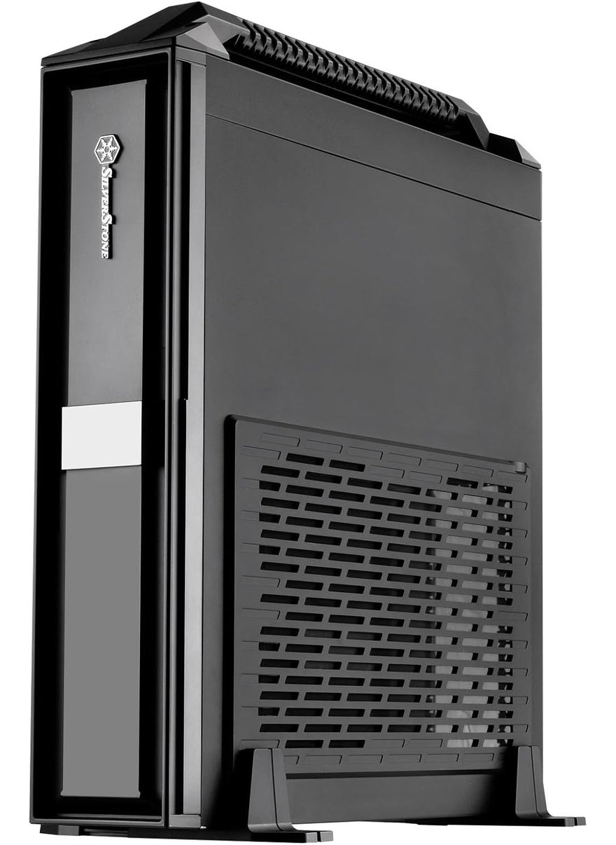 SilverStone SilverStone Technology ML08BH MiniITX Slim Small Form Factor Computer Case with Handle ML08BHx  - Image 1