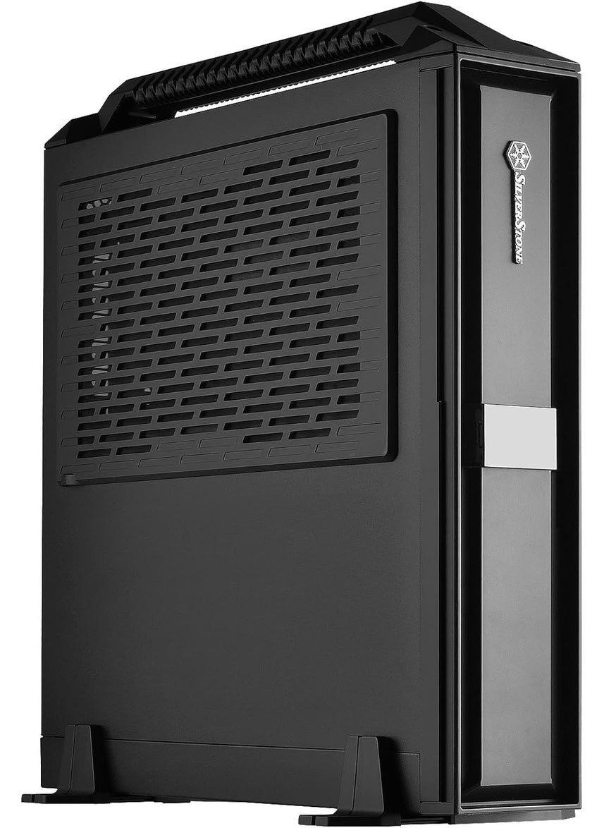 SilverStone SilverStone Technology ML08BH MiniITX Slim Small Form Factor Computer Case with Handle ML08BHx  - Image 2