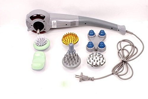Concepta Full Body Massager for Pain Relief | Magic Corded Electric Body Massage Machines | Used for Head, Neck, Back, Legs, Feet & Shoulders – Gray - Image 5