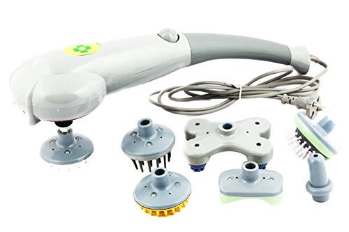 Concepta Full Body Massager for Pain Relief | Magic Corded Electric Body Massage Machines | Used for Head, Neck, Back, Legs, Feet & Shoulders – Gray - Image 2
