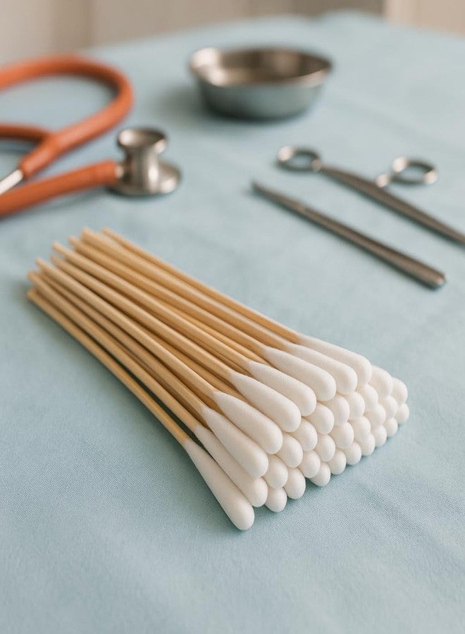 Mezchi 400 Pcs Dog Ear Cleaning Swabs with Storage Box, 6 Inch Long Cotton Swabs with Bamboo Handle for Dogs, Dog Ear Cleaner Tool for Safe Pet Ear Care - Image 4