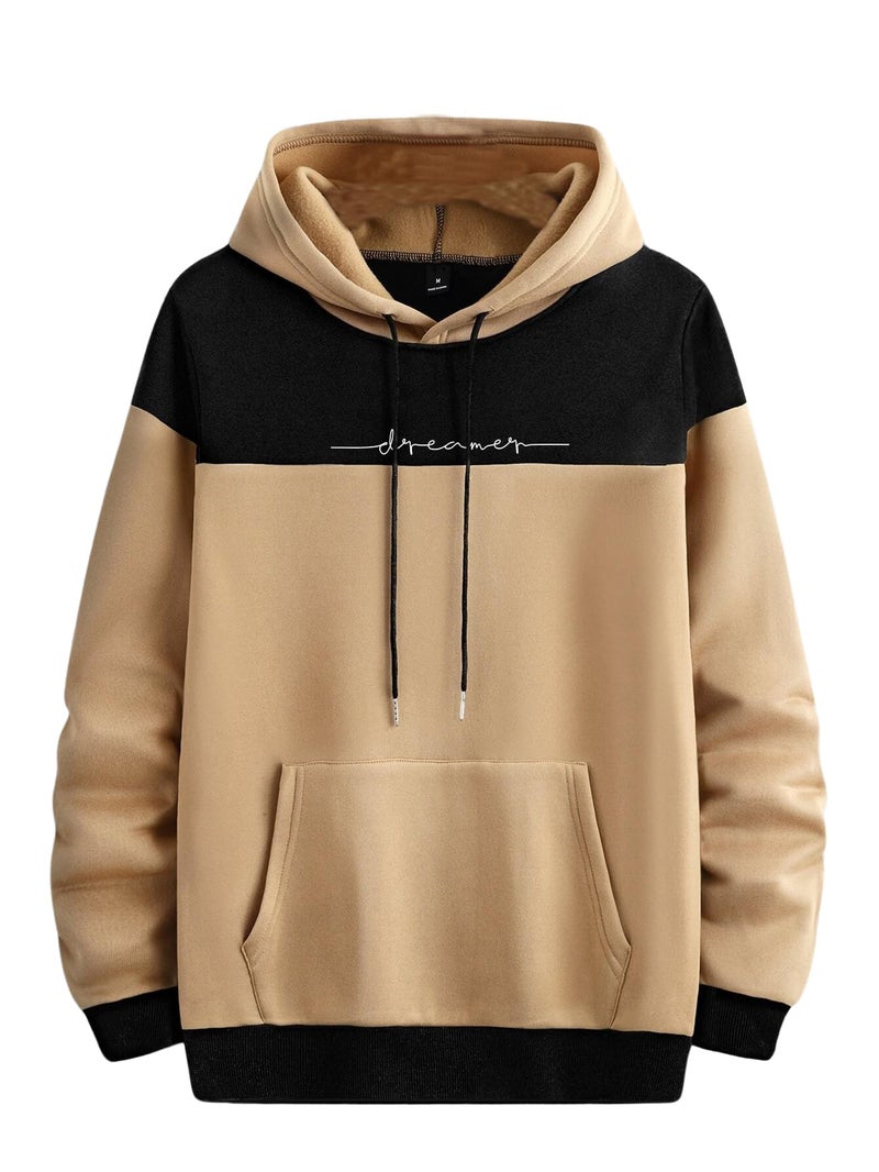 Lymio Hoodie|| Sweatshirt for Unisex || Unisex Hoodie and Sweatshirt (H-46-Brown-XL) - Image 1