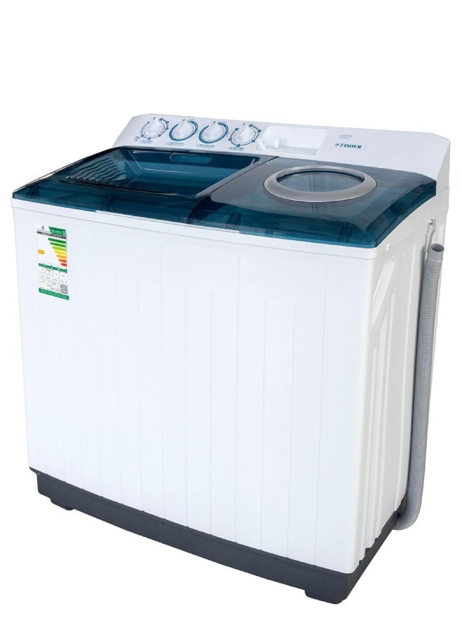 FISHER 14 kg washing machine - two tubs - white - FW-P14000N - Image 2