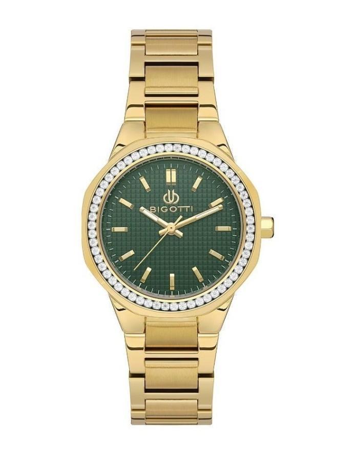 Bigotti - Raffinato Women Watch | Stainless SteelBrass Case | Analog | Round Dial | Mineral Glass | Japanese Quartz | Water Resistant 30 Meters - Image 1
