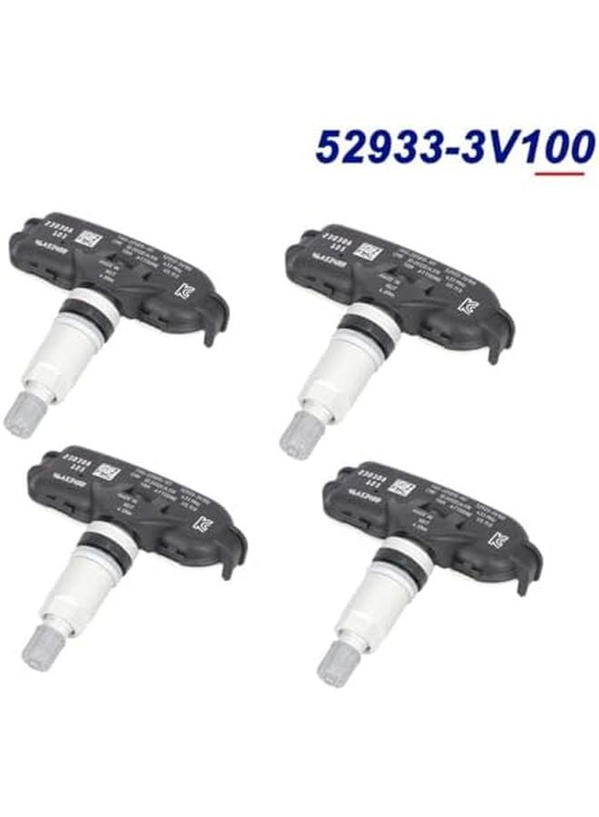 هيونداي i40 2011-2014 مجموعة أجهزة استشعار ضغط الإطارات TPMS 4 قطع 52933 3V100 - Image 3