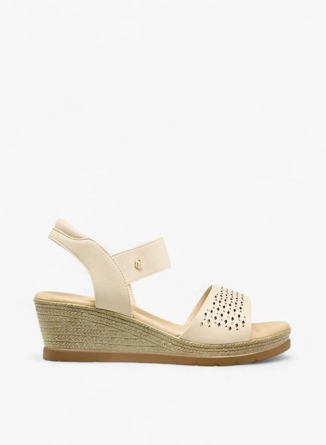 Women Wedge Heel Slingback Sandals