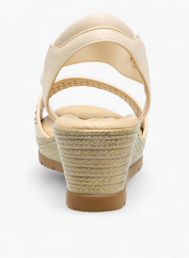 Le Confort Women Wedge Heel Slingback Sandals - Image 5