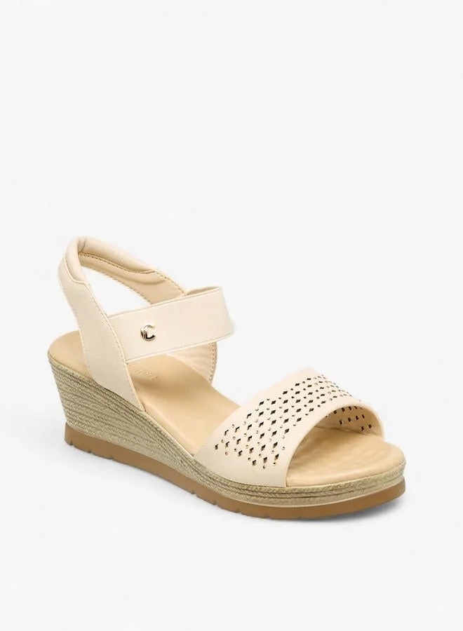 Le Confort Women Wedge Heel Slingback Sandals