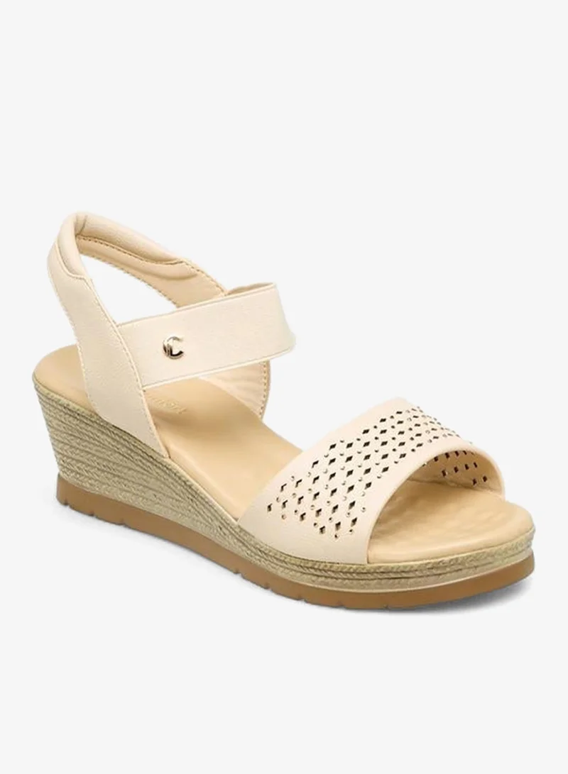Le Confort Women Wedge Heel Slingback Sandals