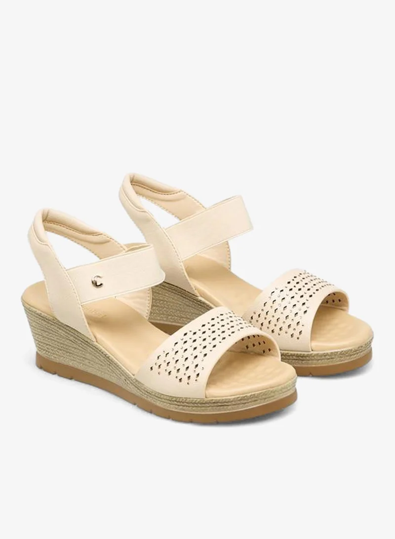 Le Confort Women Wedge Heel Slingback Sandals