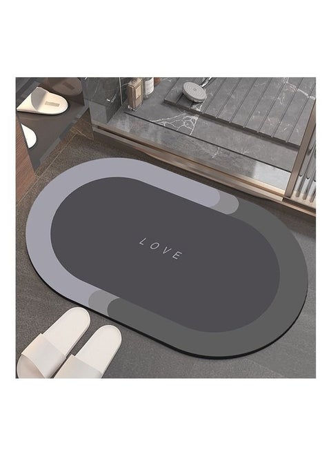MegaDeal  Quick Drying Microfiber Floor Mat Super Absorbent Soft Slip Resistant