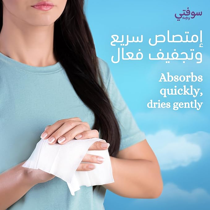 Kleenex Softy,Soft Pack Facial Tissues, Packs of 7 + 3 Free x 130 Sheets, Tissue Paper for Face & Hands, 2-Ply Dependable Strength - Image 4