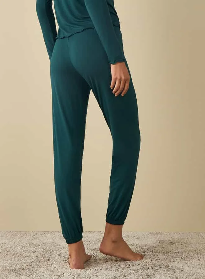 Splash FAV Cuffed Pyjamas with Elasticated Waistband