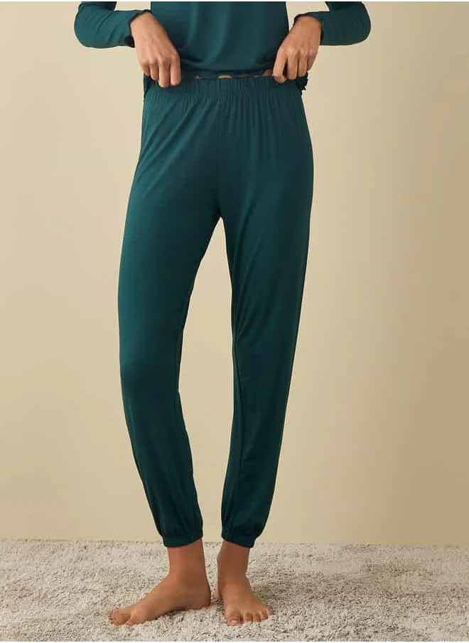 فاف Cuffed Pyjamas with Elasticated Waistband