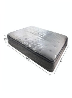 Uboxes Uboxes Queen Mattress Moving Cover, 2 Pack, Clear, 61 x 15 x 90, QUEENCOVER02  - Image 4