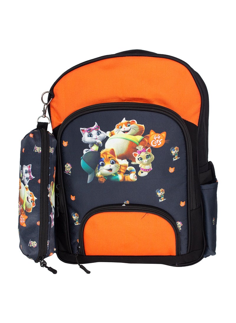 Gharibo Bags - School backpack model 11 44 cats - Image 1