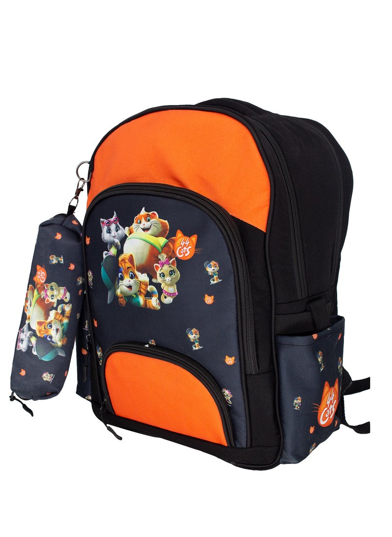 Gharibo Bags - School backpack model 11 44 cats - Image 1