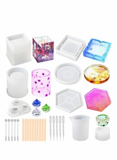 KASTWAVE 28Pcs Epoxy Resin Molds  - Image 1