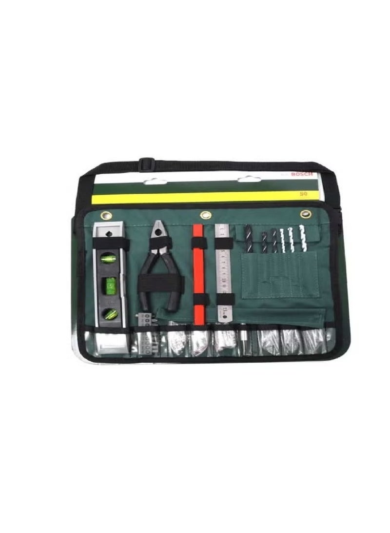Bosch Professional GSB 570 Impact Drill 13mm Bosch Belt Pouch Tool Set 50 Piece - Image 3