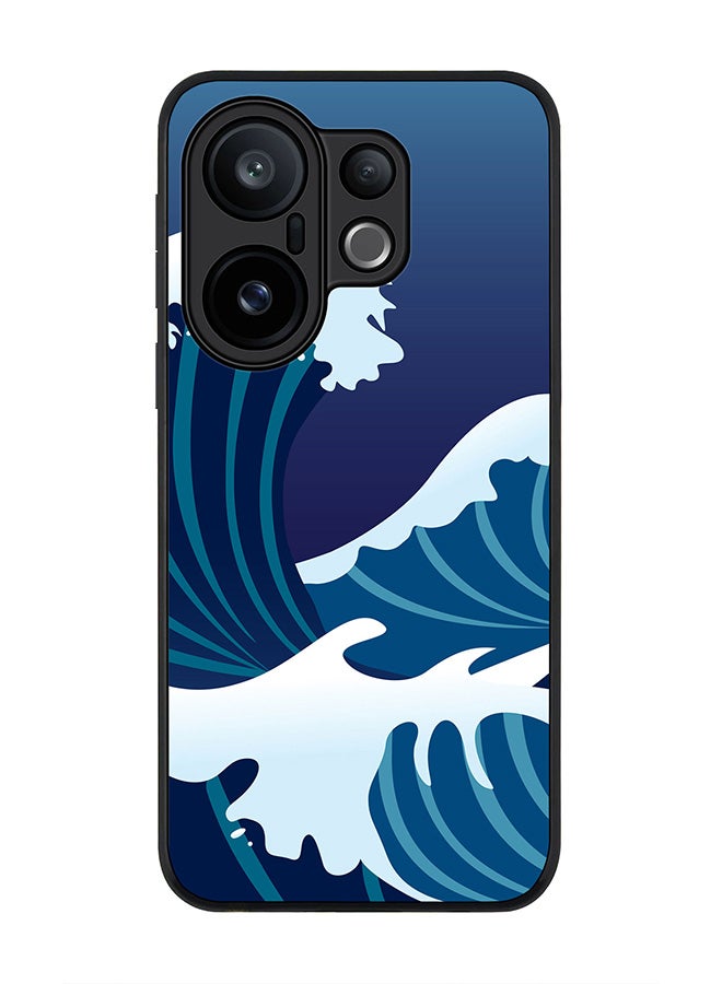 Stylizedd For vivo X200 FE / S30 Pro mini Case,Slim fit Camera Protection, Shockproof Thin Phone cover  - Japanese Sea