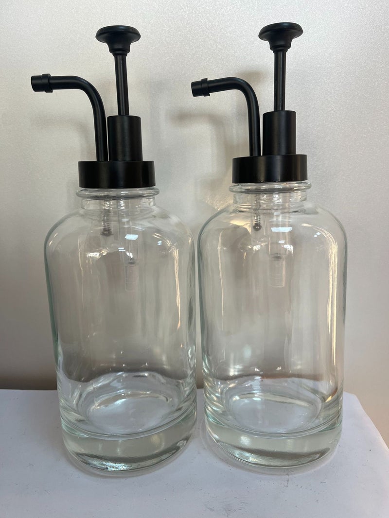 زجاجة موزع زجاجية سعة 500 مل للاستحمام - Image 2