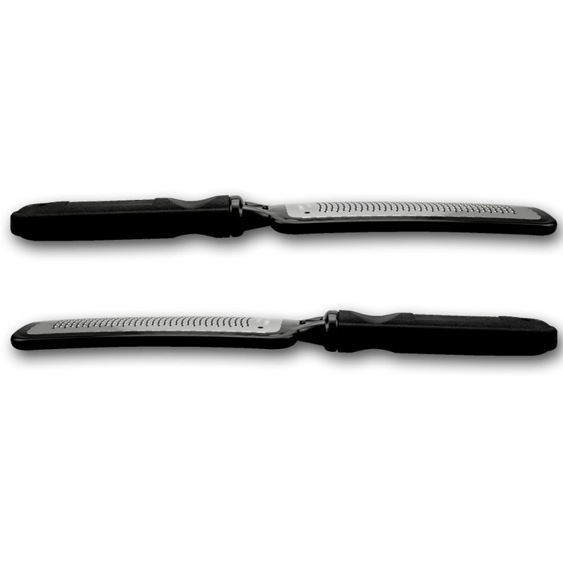Rikans Colossal Foot rasp Foot File and Callus Remover. Best Foot Care Pedicure Metal Surface Tool to Remove Hard Skin. Can be Used on Both Wet and Dry feet, High Grade Stainless Steel File - Image 4