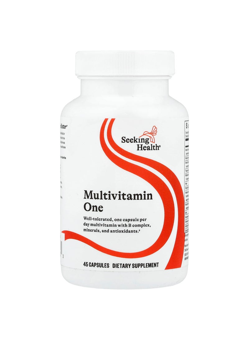 Seeking Health Multivitamin One, 45 Capsules