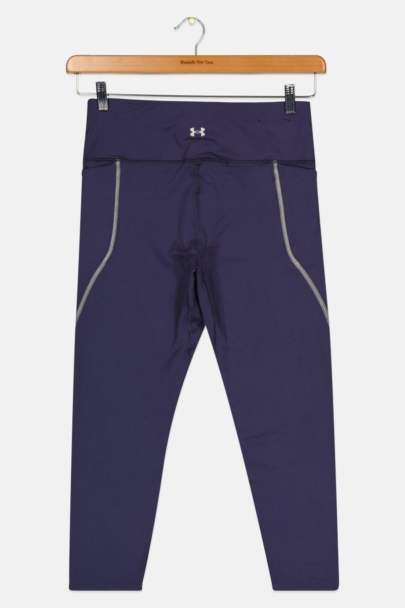 UNDER ARMOUR ملابس رياضية للبنات، ليغينغز تدريب ملائمة، بنفسجي - Image 3
