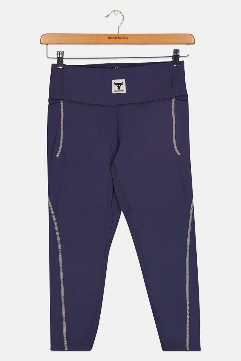 UNDER ARMOUR ملابس رياضية للبنات، ليغينغز تدريب ملائمة، بنفسجي - Image 2