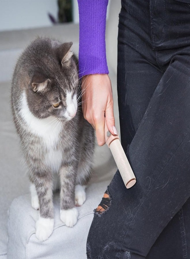 minkissy 1set Portable Travel Lint Roller with Protective Cover Mini Stick Roller for Pet Hair Removal Strong Adhesion Lint Remover for Clothes Compact and Lightweight Design - Image 3