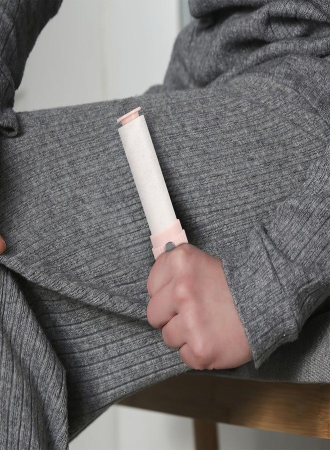 minkissy 1set Portable Travel Lint Roller with Protective Cover Mini Stick Roller for Pet Hair Removal Strong Adhesion Lint Remover for Clothes Compact and Lightweight Design - Image 4