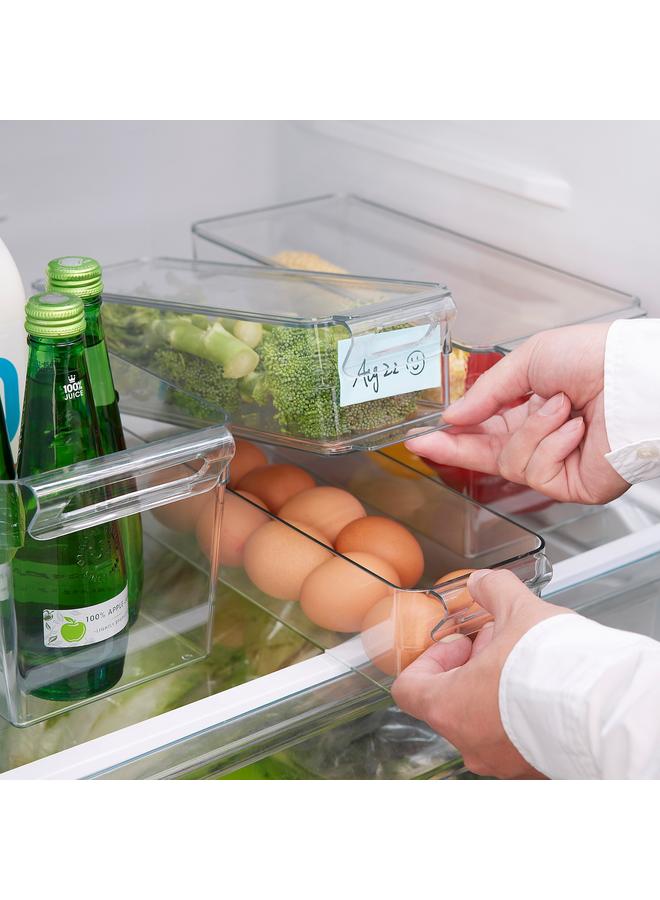 Zaboon Storage box for fridge, transparent, 32x10x8 cm - Image 5