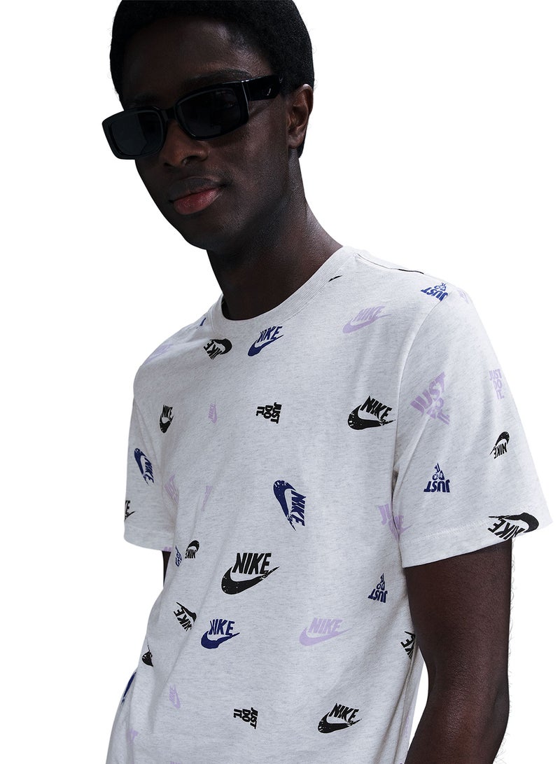 Nike Nsw All-Over Printed T-Shirt  - Image 3