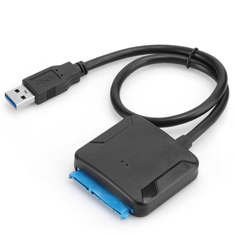 كابل SATA إلى USB 3.0 محول للأقراص الصلبة SSD مقاس 2.5/3.5 بوصة - سرعة نقل 5 جيجابت/ثانية محول يعمل بمجرد التوصيل للنسخ الاحتياطي للملفات - Image 1