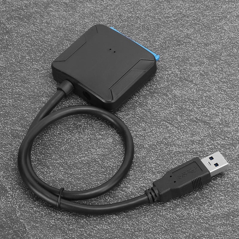 كابل SATA إلى USB 3.0 محول للأقراص الصلبة SSD مقاس 2.5/3.5 بوصة - سرعة نقل 5 جيجابت/ثانية محول يعمل بمجرد التوصيل للنسخ الاحتياطي للملفات - Image 5