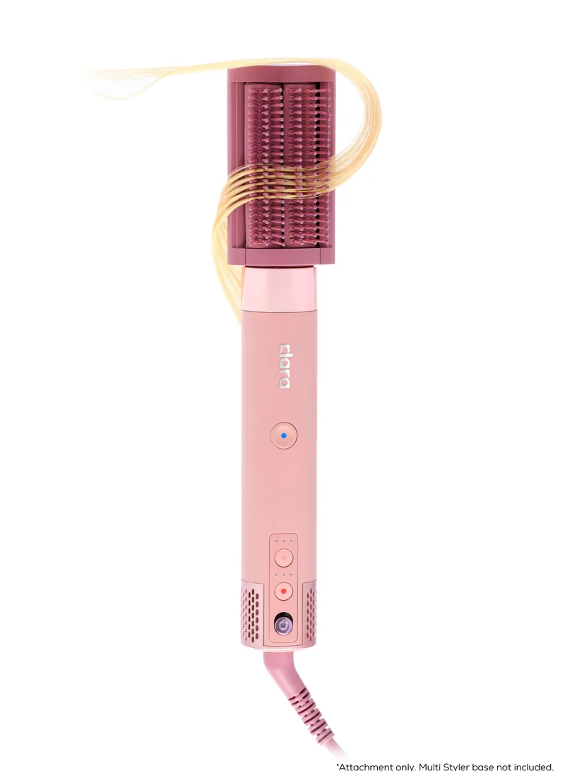 Clara  Clara Multi Styler Add-On Attachment - Paddle Hair Brush attachment (Pink) – Detangling & Smoothing Brush for Thick & Curly Hair for Women | Best Price UAE