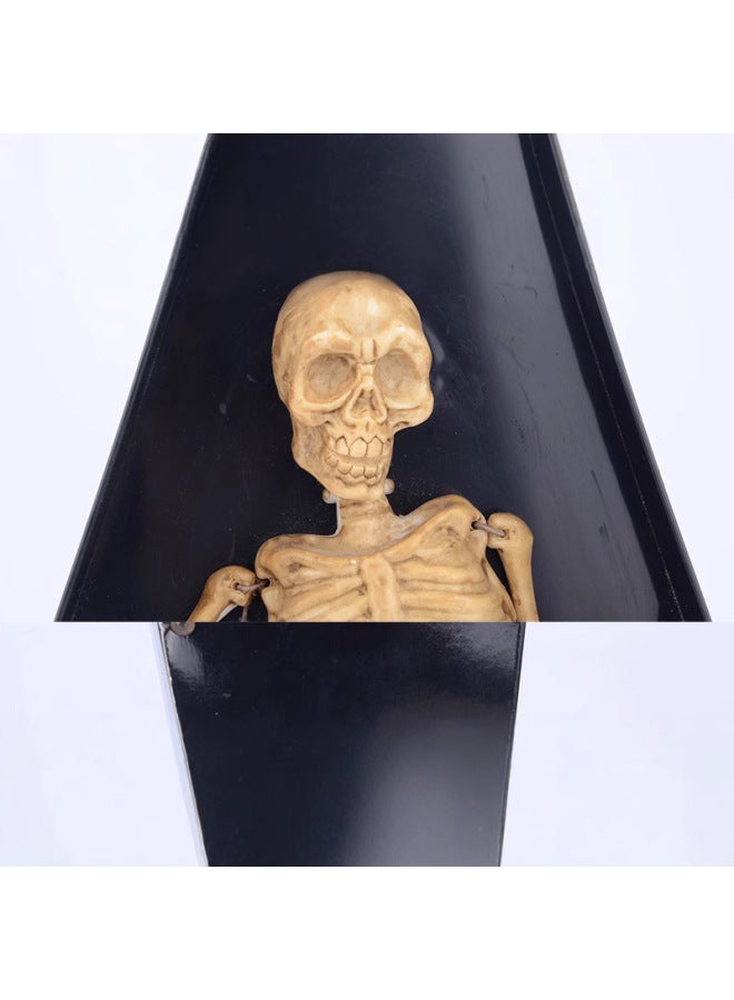 Loquat Greta Trick Toy  Trick Skull Toy Press Control Induction Trick Coffin Ghost Toy-Color:Picture Color - Image 2