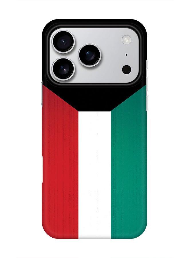 Stylizedd For iPhone 17 Pro,Case, [Compatible with MagSafe] Magnetic cover Slim fit Protection Matte, - Flag Of Kuwait